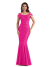 Sexy Lace Mermaid Cold Shoulder Mother of The Groom Dresses