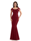Sexy Lace Mermaid Cold Shoulder Mother of The Groom Dresses