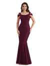 Sexy Lace Mermaid Cold Shoulder Mother of The Groom Dresses