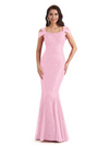 Sexy Lace Mermaid Cold Shoulder Mother of The Groom Dresses