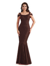 Sexy Lace Mermaid Cold Shoulder Mother of The Groom Dresses