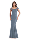 Sexy Lace Mermaid Cold Shoulder Mother of The Groom Dresses