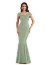 Sexy Lace Mermaid Cold Shoulder Mother of The Groom Dresses