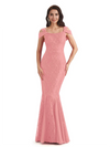 Sexy Lace Mermaid Cold Shoulder Mother of The Groom Dresses
