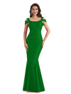 Sexy Lace Mermaid Cold Shoulder Mother of The Groom Dresses
