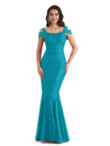 Sexy Lace Mermaid Cold Shoulder Mother of The Groom Dresses