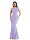 Sexy Lace Mermaid Cold Shoulder Mother of The Groom Dresses