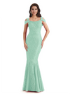 Sexy Lace Mermaid Cold Shoulder Mother of The Groom Dresses