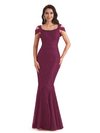 Sexy Lace Mermaid Cold Shoulder Mother of The Groom Dresses