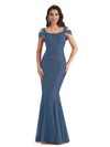 Sexy Lace Mermaid Cold Shoulder Mother of The Groom Dresses