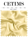 Soft Satin Fabric Swatch Daffodil