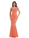 Sexy Lace Mermaid Cold Shoulder Mother of The Groom Dresses