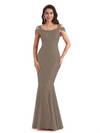 Sexy Lace Mermaid Cold Shoulder Mother of The Groom Dresses