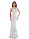Sexy Lace Mermaid Cold Shoulder Mother of The Groom Dresses