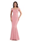 Sexy Lace Mermaid Cold Shoulder Mother of The Groom Dresses