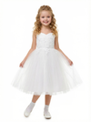 Ladies Lace Flower Wedding Flowers Girl Gowns Boho Dress Flower Princess Gowns Spaghetti-Straps