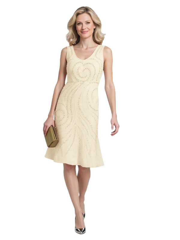 Elegant V-Neck Chiffon A-Line Mother Of The Bride Dresses and Jacket