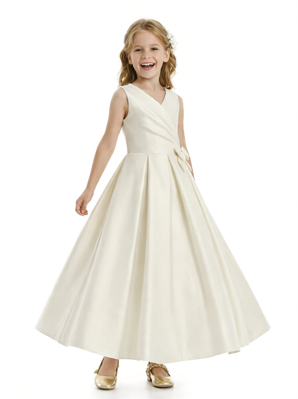 Boho Style Communion Dresses For Wedding  Flowers Pageant Dress Evening Gowns