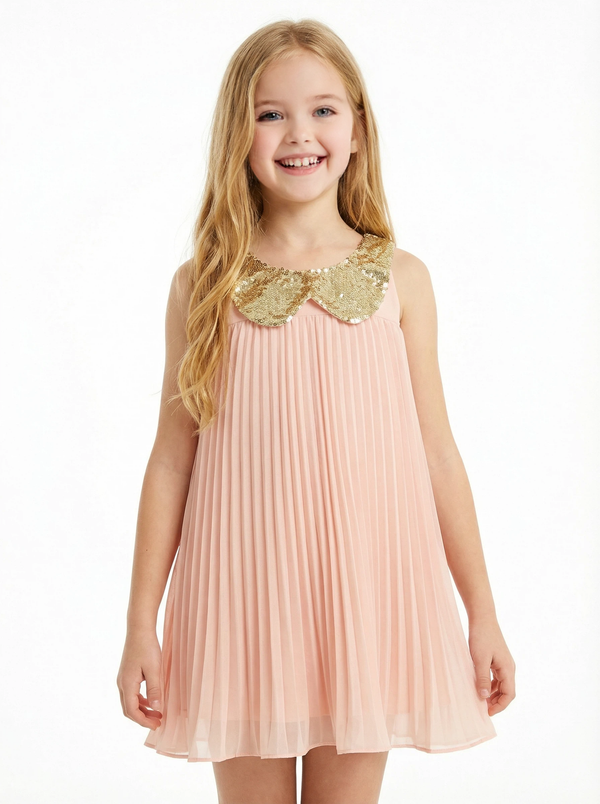 A Line Wedding Flowers Girl Gowns Chiffon Dress Flower Princess Dress Gowns