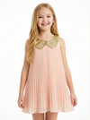 A Line Wedding Flowers Girl Gowns Chiffon Dress Flower Princess Dress Gowns