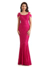 Sexy Lace Mermaid Cold Shoulder Mother of The Groom Dresses
