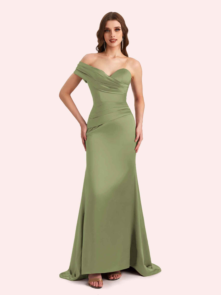 matron green dresses Azazie Matilda Ready to Ship Matcha Chiffon Bridesmaid Dresses