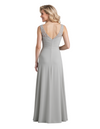 Trendy Chiffon Ruffle A-Line Long Mother of The Bride and Groom Dresses