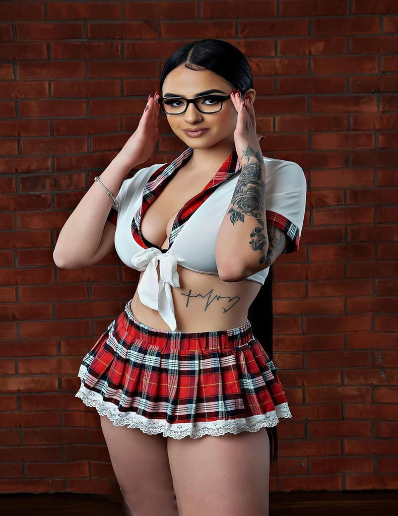 Sexy Halloween Costumes Cosplay Lingerie with Mini Skirt - Plus Size Lingerie Set for Women Sexy Halloween Costumes Cosplay Lingerie with Mini Skirt - Plus Size Lingerie Set for Women