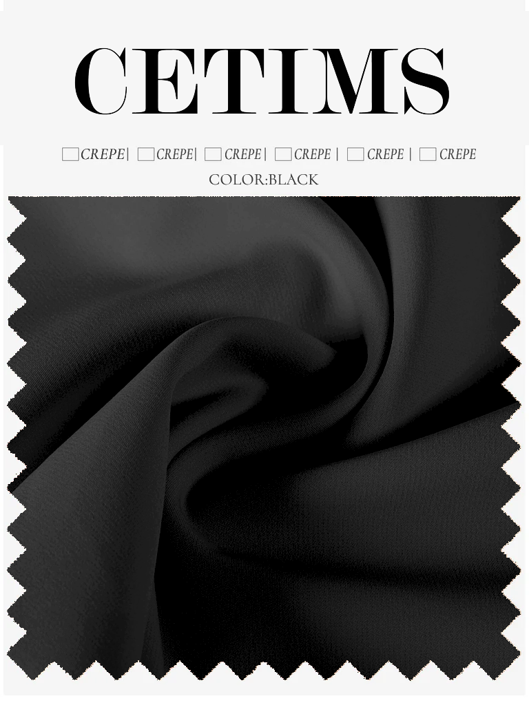 Crepe Fabric Swatches