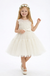Lovely Wedding Flowers Girl Gowns Pageant Dress Flower Princess Dress for Wedding Tulle
