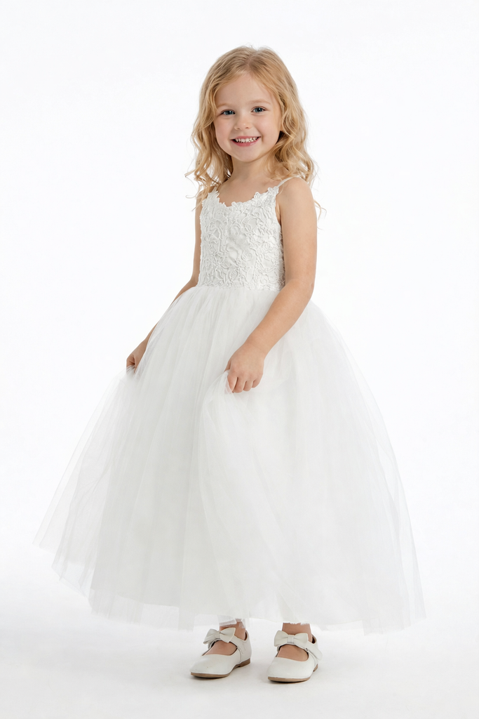Childrens Communion Dress Pageant Dress Flower Princess Dresses Wedding Flower Girl Gowns