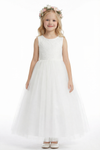 Tulle Sleeveless Lace Floor-length Princess Dress Flower Girl Dress Birthday Party Dresses