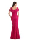 Sexy Lace Mermaid Cold Shoulder Mother of The Groom Dresses