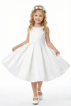 Wedding Flowers Gowns Pageant Dress Flower Princess Dress Princess Baby Girl Satin