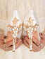 Fashion luxury sexy women's shoes flower stiletto high heel wedding shoes pointed toe satin shoes