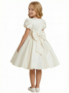Wedding Flowers Girl Gowns Knee Length Pageant Dress Flower Toddler Bridesmaid Princess Dress