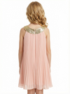 A Line Wedding Flowers Girl Gowns Chiffon Dress Flower Princess Dress Gowns
