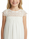 Boho Flower Wedding Girl Gowns Boho Dress Flower Princess Gowns Little Communion Wear