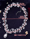 Gorgeous Beaded Luxury Necklace for Wedding,Prom Party,HN02