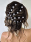 Handmade Rhinestone U-shaped Clip Dirty Braid Hair Accessories Flash Diamond Hair Fork for Women, HP535