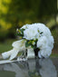 Wedding Flower For The Groom And Bride, Simulated Rose Wedding Bouquet, WF04