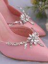 Sparkly Wedding Shoes Accessories Rhinestone Shoe Buckle, Prom Party,HX34