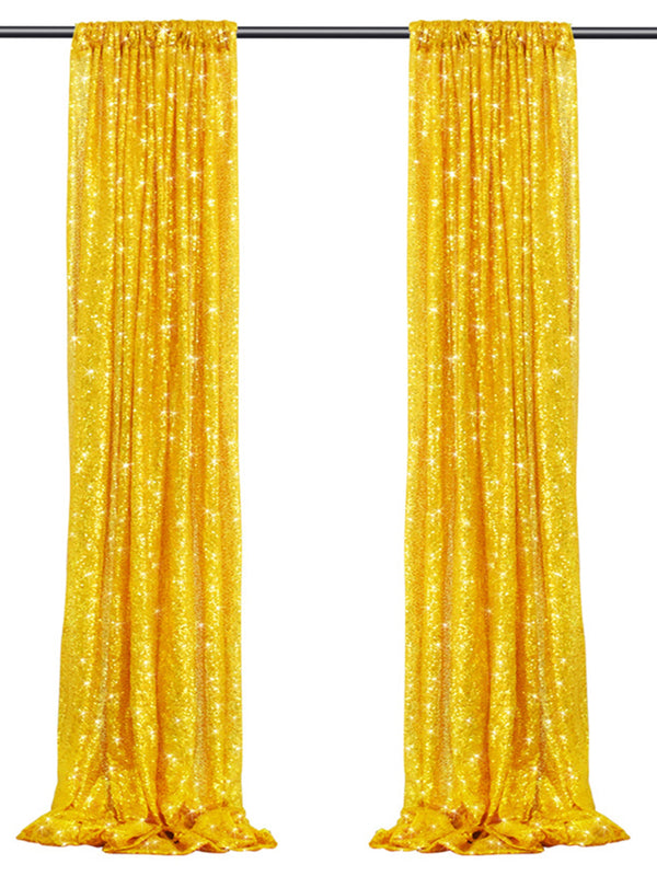 Simple Outdoor Wedding Decoration Sparkly Sequin Background Curtain, HCP31