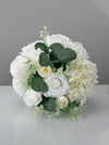 Wedding Flower For The Groom And Bride, Simulated Rose Wedding Bouquet, WF09