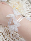 White Tulle Butterfly Style Wrist Flowers Wedding Bridesmaids Little Sisters Hand Flowers Fairy Temperament Wrist Flowers, CG61445