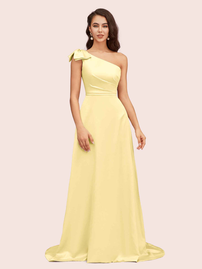 Cetims Cetims Elegant One Shoulder Long Soft Satin Formal Maxi Prom Dresses Online Elegant evening gowns silky Prom Dresses Gold Cetims Cetims Elegant One Shoulder Long Soft Satin Formal Maxi Prom Dresses Online Elegant evening gowns silky Prom Dresses Gold