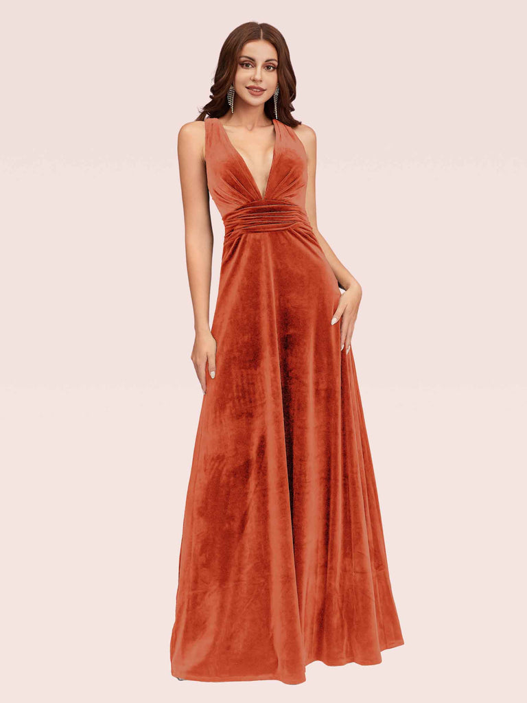 cetims bridesmaid dresses Modern Velvet One Shoulder Side Slit Sheath Long Bridesmaid Dresses Online