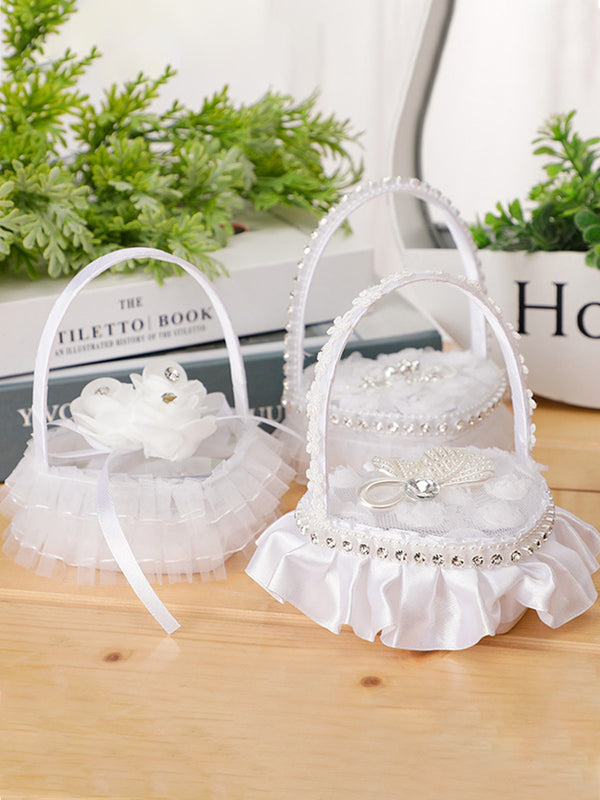 Wedding Ring Pillow For The Groom And Bride, Creative Portable, JZH-5961