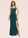 Sexy Spaghetti Straps Long Mermaid Velvet Evening Prom Dresses Online