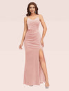 Sexy Spaghetti Straps Long Mermaid Velvet Evening Prom Dresses Online
